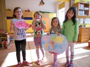 Práce dětí z MŠ Vlkava